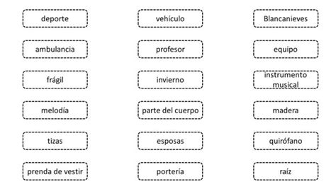 Actividad Manipulativa Relacionar Palabras 7