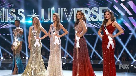 Top 5 Finalists Miss Universe