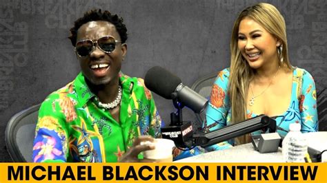 michael blackson proposes to girlfriend live on the breakfast club