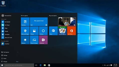 How To Customize Windows 10 Desktop Icons And Start Menu Youtube