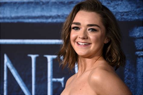 Heres How Maisie Williams Reacted To Arya Starks Last Game Of