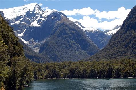 Hd Wallpaper Mountains Lake New Zealand Vacation Scenic Paradise