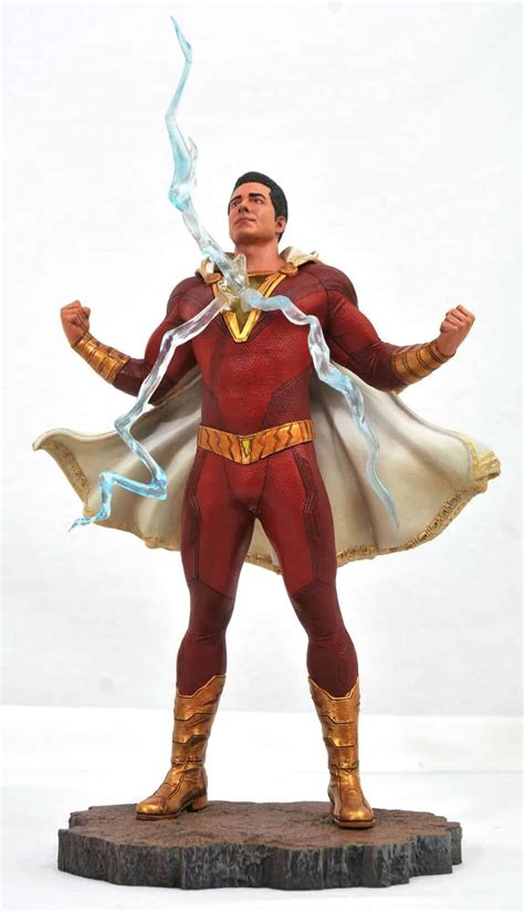 Zachary Levis Shazam Gets A Gallery Statue From Diamond Select