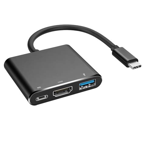 Goldcherry Usb C Hu3 In 1 Usb 31 Type C To 4k Hdmi Multiport Adapter