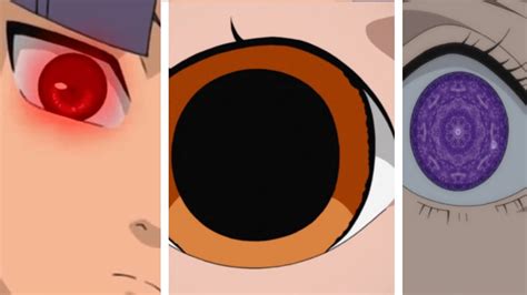 12 All Naruto Sharingan Eyes Names Png Naruto Kunai