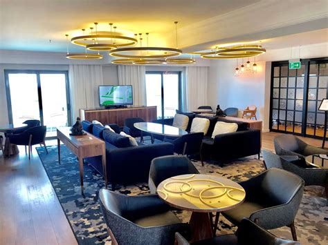 Hilton Malta Hotels Executive Lounge Seating Area Upon Boarding