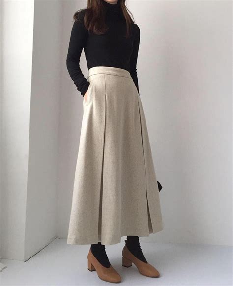 Long Skirt Outfits Casual Dress Outfits Mode Outfits Outfits For