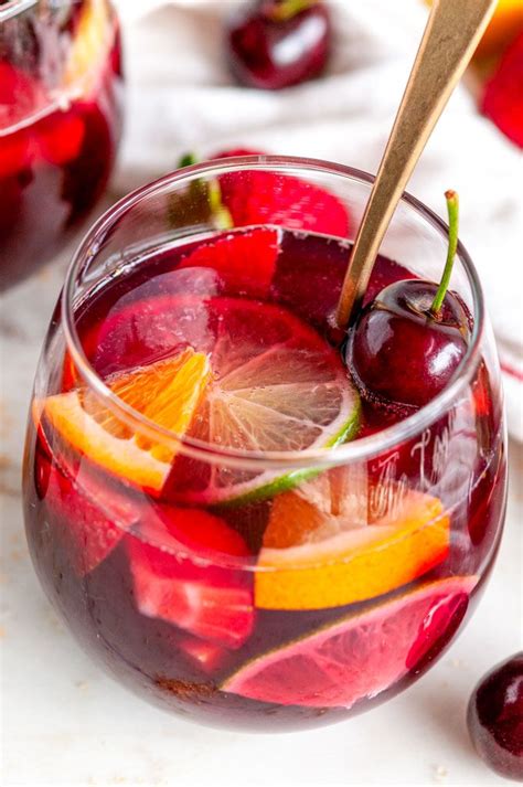 Fruity Red Wine Sangria For A Quick Easy And Delicious Summer