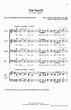 Die Nacht Choral SATB sheet music by by Franz Schubert (SATB – 195527)