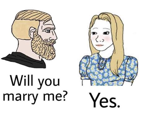 Will You Marry Me Trad Girl Tradwife Know Your Meme