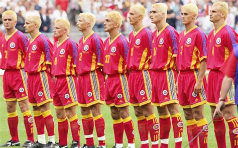 Pagina oficială a echipei naționale de fotbal a. Football's top-10 hairstyles - Romania at the 1998 World ...