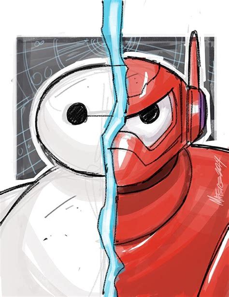 Big Hero 6 Baymax Warmup Sketch By Marcelomatere Dibujos De Heroes