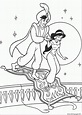 Jasmine And Aladdin Free Disney3823 Coloring page Printable