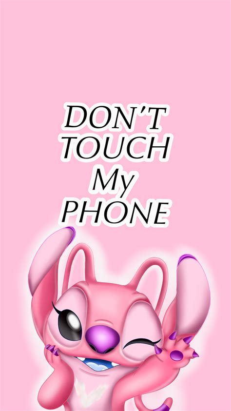 Don T Touch My Ipad Stitch Wallpapers Wallpapersafari