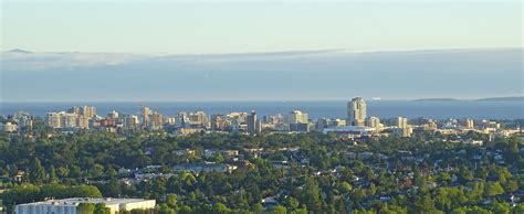 Victoria Bc Canada Skyline Photo Taken From Mount Tolmie Flickr