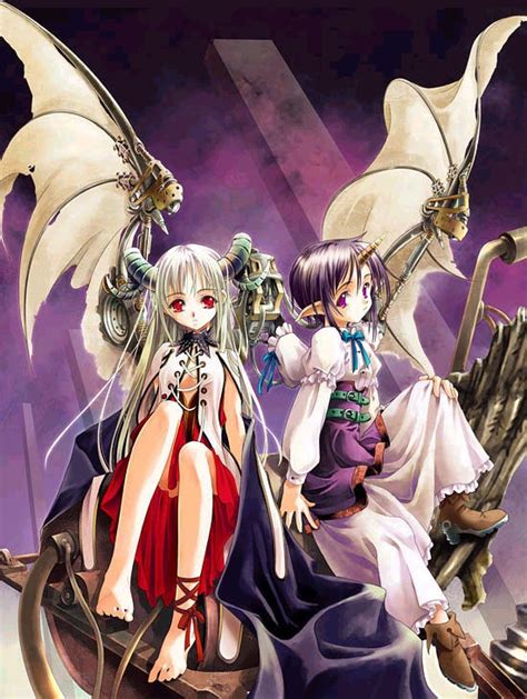 Anime Demon Girls Anime Illustrations Pinterest