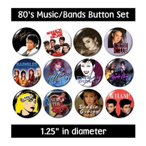 Robot Check Music Buttons 80s Music 80s Birthday Parties