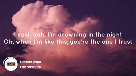 The Weeknd Blinding Light Lyrics Youtube