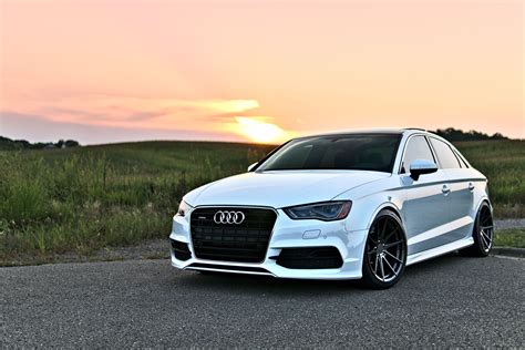 Audi A3 8v White Tsw Bathurst Wheel Front