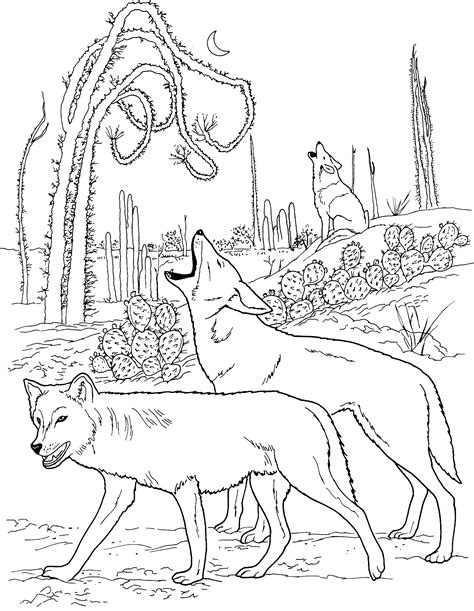 Various themes artists difficulty levels and styles. Free Wolf Coloring Pages