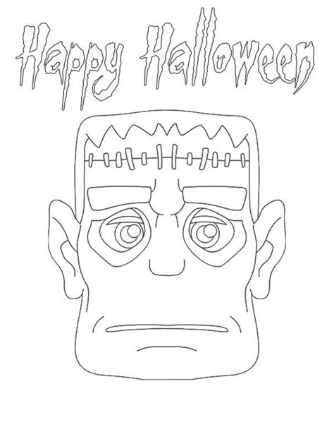 Find & download free graphic resources for frankenstein. Frankenstein Head Coloring Page - Download & Print Online ...