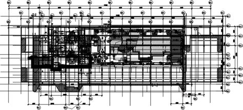 First Floor Layout Plan Details Of Club House Cad Drawing Details Dwg