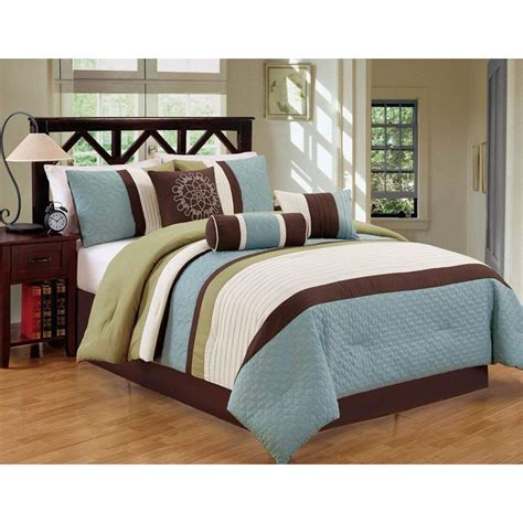 Hgmart Bedding Comforter Set Bed In A Bag 7 Piece Luxury Modern