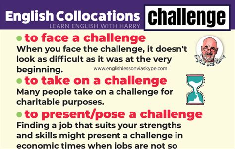 English Collocations With Challenge Speak Better English With Harry