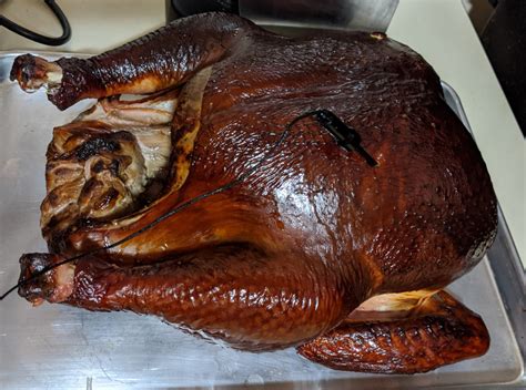 Largest Turkey In A Large Bge To Smoke — Big Green Egg Forum