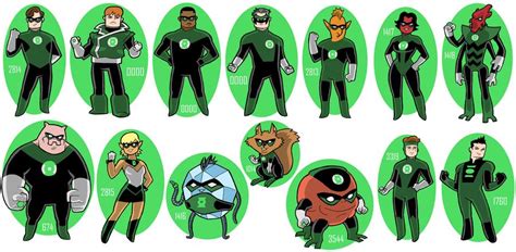 Green Lantern Corps Members By Joelrcarroll On Deviantart Green