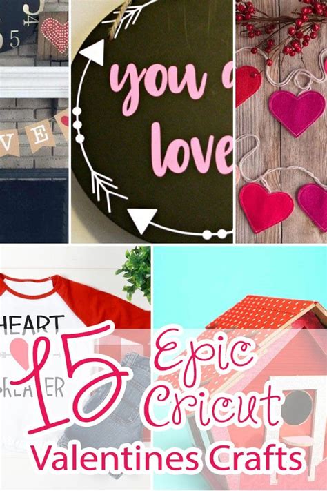 15 Epic Cricut Valentine's Day Crafts in 2020 | Valentine ...