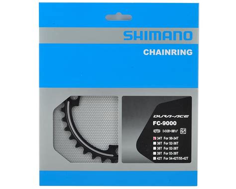 Shimano Dura Ace Fc 9000 Chainrings Blacksilver 2 X 11 Speed