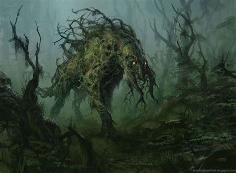 Brent Hollowell On Plant Monster Forest Creatures