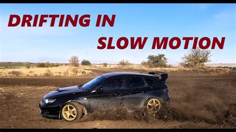 Subaru Impreza Drift In Slow Motion Youtube