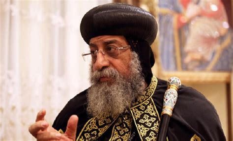 Pope Of The Coptic Orthodox Church Of Alexandria Tawadros Ii Sends