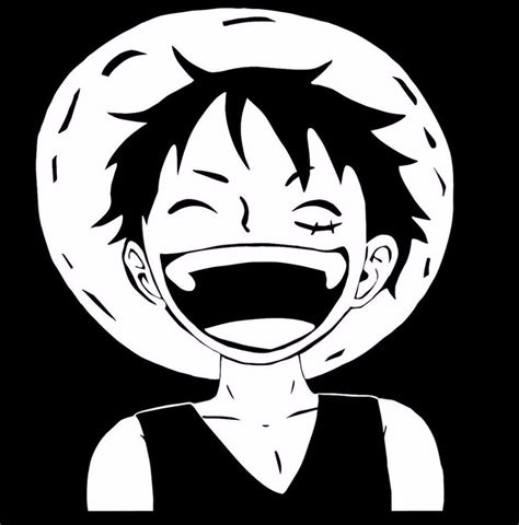 One Piece Luffy Straw Hat Pirate Anime Decal Sticker Anime Decals