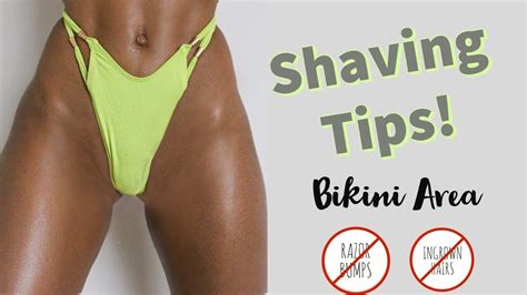 Hygiene Routine How To Get A Smooth Bikini Shave No Razor Bumps