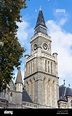 Clock Tower of Ealing Town Hall, Ealing Broadway, Ealing, London ...