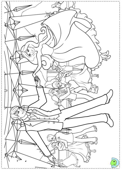 Photos Bild Galeria Coloring Pages Barbie Princess