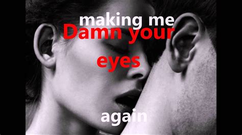 Damn Your Eyes Alex Clare Lyrics On Screen Youtube