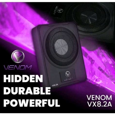 Promo Subwoofer Kolong Venom Vx A Sub Kolong Aktiv Inch Venom Vx