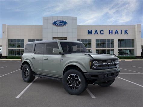2022 Ford Bronco Outer Banks 5 Miles Cactus Gray Convertible