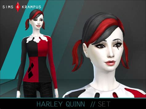 Harley Quinn Set At Sims 4 Krampus Sims 4 Updates