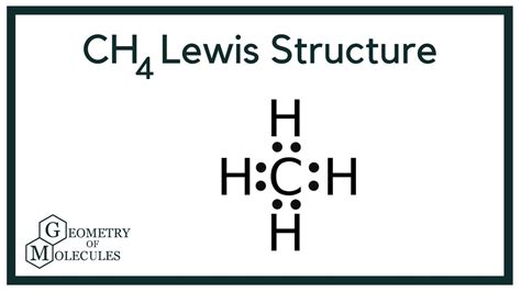 CH Lewis Structure Methane YouTube