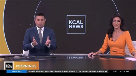 Kcal Debut Of Kcal News Mornings At Am Headlines Open And
