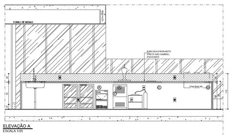 Cad Drawings Detailing Of Kitchen Elevation Blocks Dwg Autocad File