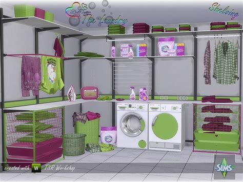 The Sims Resource The Laundry Shelving