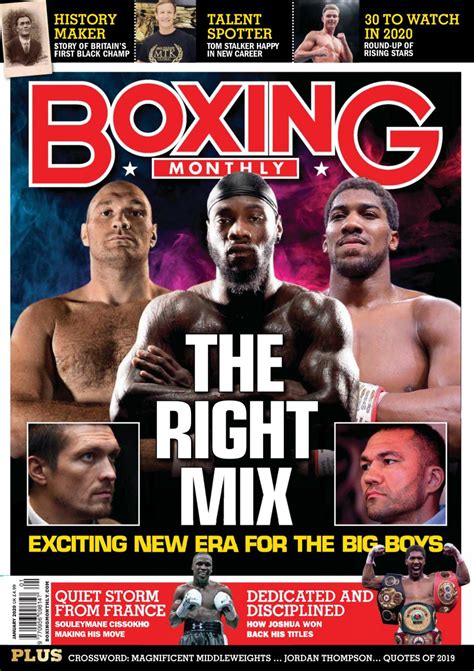 Boxing Monthly Magazine Get Your Digital Subscription