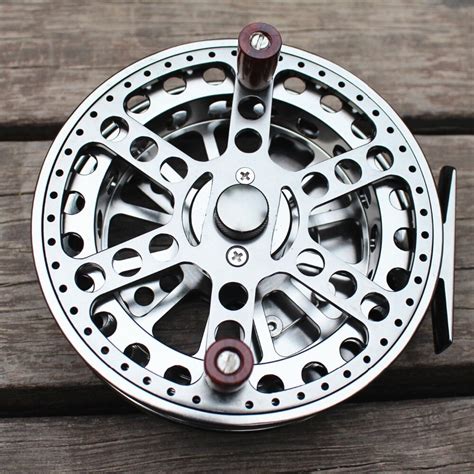 CNC MACHINED ALUMINUM CENTER PIN CENTREPIN FLOATING REEL MM INCH STEELHEAD SALMON