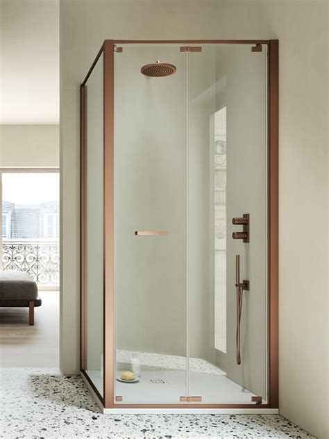 Gn Gf Shower Enclosure With A Folding Shower Door